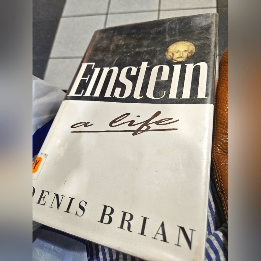 Einstein A Life Rare Book Hard Bound